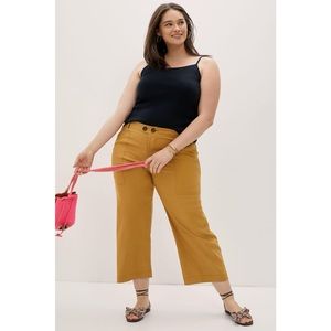 Anthropologie Maeve Colette wide leg pants